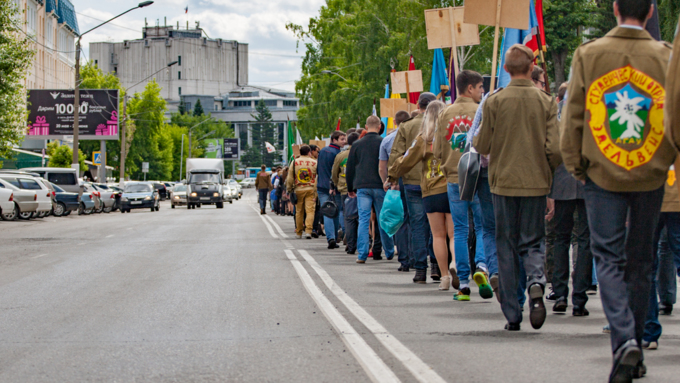 2 июнь 2016 г., Барнаул &copy; Амител Вячеслав Мельников   Торжественное открытие III трудового семестра студенческих отрядов Алтайского края