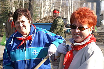 21 апреля 2007 г., Барнаул   В Барнауле прошел общегородской субботник