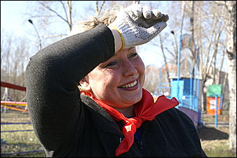 21 апреля 2007 г., Барнаул   В Барнауле прошел общегородской субботник