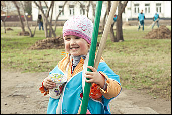 21 апреля 2012 г., Барнаул   Субботник с "Радио Шансон Барнаул" (101,9 FM)