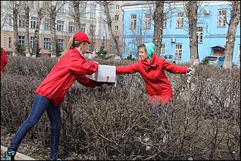 20 апреля 2013 г., Барнаул   Субботник с Радио Шансон в Барнауле