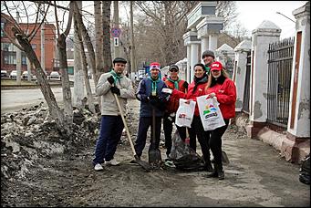 20 апреля 2013 г., Барнаул   Субботник с Радио Шансон в Барнауле