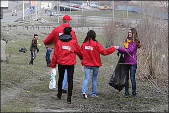 20 апреля 2013 г., Барнаул   Субботник с Радио Шансон в Барнауле