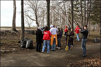 20 апреля 2013 г., Барнаул   Субботник с Радио Шансон в Барнауле