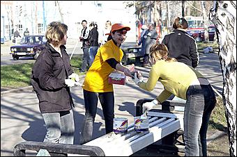 Фоторепортаж   «Чисто по-нашему»! (субботник по «Радио Шансон Барнаул»)