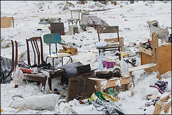 25 январь 2017 г., Барнаул © Амител Вячеслав Мельников   Мусорная цивилизация: кипучая жизнь барнаульского полигона ТБО