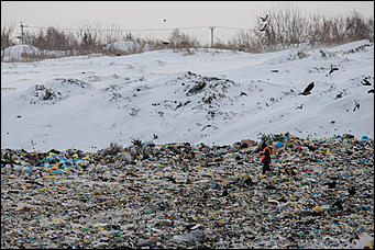 25 январь 2017 г., Барнаул © Амител Вячеслав Мельников   Мусорная цивилизация: кипучая жизнь барнаульского полигона ТБО