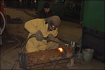 19 февраля 2010, г. Барнаул   Конкурс на звание «Лучший электрогазосварщик ЖКХ Барнаула».