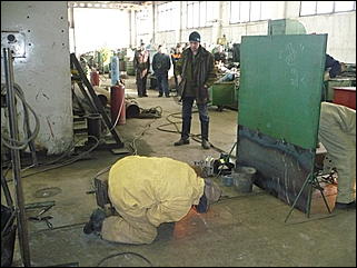 19 февраля 2010, г. Барнаул   Конкурс на звание «Лучший электрогазосварщик ЖКХ Барнаула».