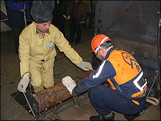 19 февраля 2010, г. Барнаул   Конкурс на звание «Лучший электрогазосварщик ЖКХ Барнаула».