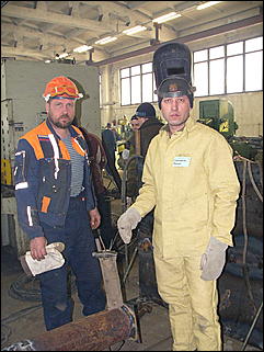 19 февраля 2010, г. Барнаул   Конкурс на звание «Лучший электрогазосварщик ЖКХ Барнаула».