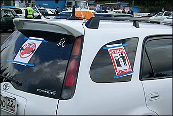 9 августа 2011 г., Барнаул   Акция протеста таксистов