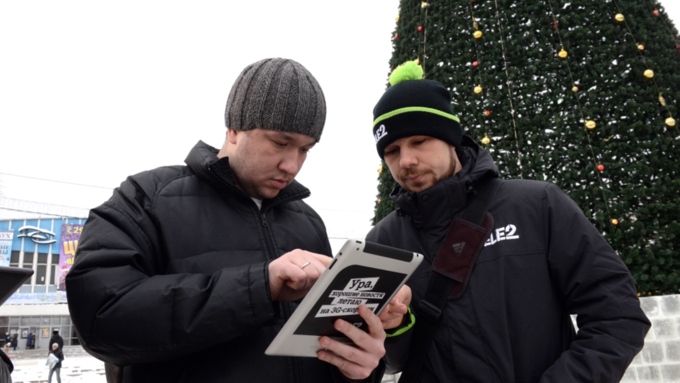 23 декабрь 2015 г., Барнаул   Новогодний драйв-тест связи Tele2