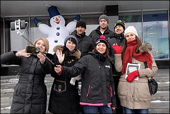 23 декабрь 2015 г., Барнаул   Новогодний драйв-тест связи Tele2