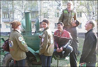 7 мая 2009 г., Барнаул   Барнаульская молодежь устроила "Теркинский привал"