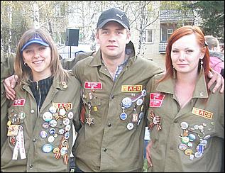 7 мая 2009 г., Барнаул   Барнаульская молодежь устроила "Теркинский привал"