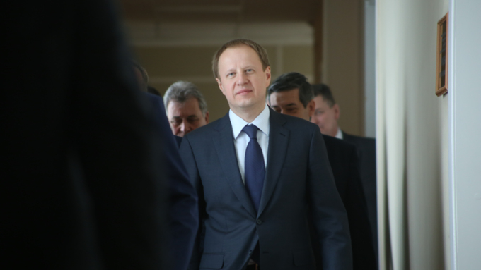 1 июня 2018 г., Барнаул. Екатерина Смолихина   Смена лиц: политическую элиту Алтая познакомили с Виктором Томенко
