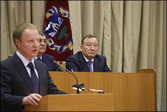 1 июня 2018 г., Барнаул. Екатерина Смолихина   Смена лиц: политическую элиту Алтая познакомили с Виктором Томенко
