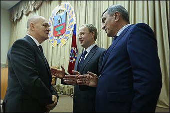 1 июня 2018 г., Барнаул. Екатерина Смолихина   Смена лиц: политическую элиту Алтая познакомили с Виктором Томенко
