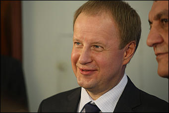 1 июня 2018 г., Барнаул. Екатерина Смолихина   Смена лиц: политическую элиту Алтая познакомили с Виктором Томенко
