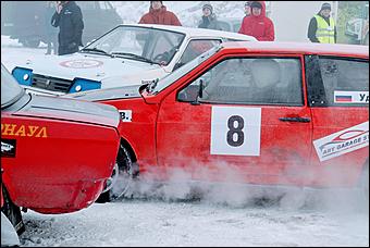 26 февраля 2020 г., Барнаул   Рев из тумана: в Барнауле прошел чемпионат Алтайского края по зимним трековым гонкам