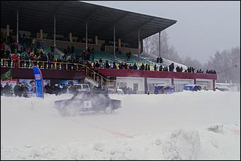 26 февраля 2020 г., Барнаул   Рев из тумана: в Барнауле прошел чемпионат Алтайского края по зимним трековым гонкам
