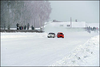 26 февраля 2020 г., Барнаул   Рев из тумана: в Барнауле прошел чемпионат Алтайского края по зимним трековым гонкам
