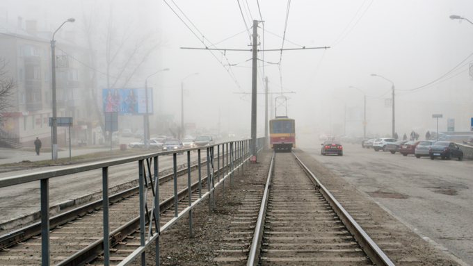 8 апрель 2016 г., Барнаул &copy; Амител Вячеслав Мельников   Барнаул в тумане