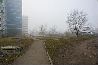 8 апрель 2016 г., Барнаул © Амител Вячеслав Мельников   Барнаул в тумане