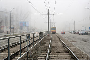 8 апрель 2016 г., Барнаул © Амител Вячеслав Мельников   Барнаул в тумане