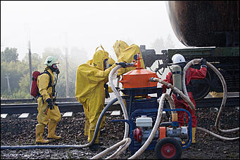 25 август 2016 г., Барнаул © Амител Вячеслав Мельников   Быть готовыми. Как проходили учения железнодорожников 