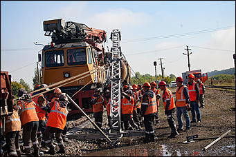 25 август 2016 г., Барнаул © Амител Вячеслав Мельников   Быть готовыми. Как проходили учения железнодорожников 