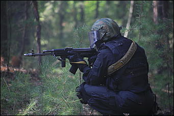 24 августа 2017 г., Павловск. Екатерина Смолихина   БТР, вертолет и спецназ: как в Павловске прошло масштабное антитеррористическое учение