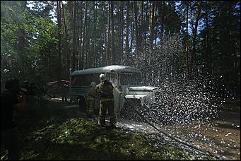 24 августа 2017 г., Павловск. Екатерина Смолихина   БТР, вертолет и спецназ: как в Павловске прошло масштабное антитеррористическое учение