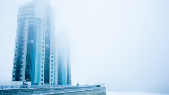 18 ноябрь 2016 г., Барнаул &copy; Амител Вячеслав Мельников   Фотографии утреннего морозного речного вокзала 