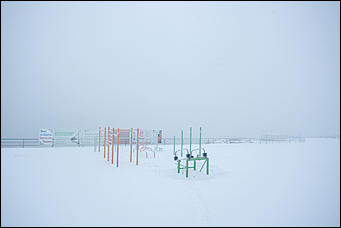 18 ноябрь 2016 г., Барнаул © Амител Вячеслав Мельников   Фотографии утреннего морозного речного вокзала 