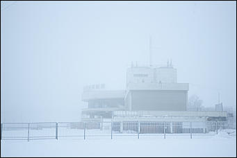 18 ноябрь 2016 г., Барнаул © Амител Вячеслав Мельников   Фотографии утреннего морозного речного вокзала 