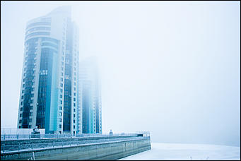 18 ноябрь 2016 г., Барнаул © Амител Вячеслав Мельников   Фотографии утреннего морозного речного вокзала 