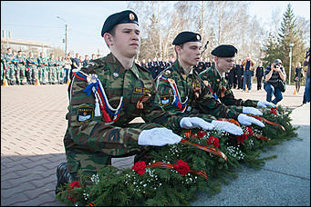 20 апрель 2016 г., Барнаул   Торжественное открытие акции "Вахта Памяти – 2016"