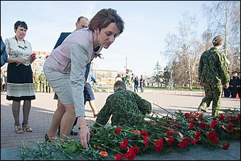 20 апрель 2016 г., Барнаул   Торжественное открытие акции "Вахта Памяти – 2016"