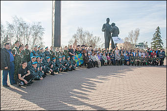 20 апрель 2016 г., Барнаул   Торжественное открытие акции "Вахта Памяти – 2016"