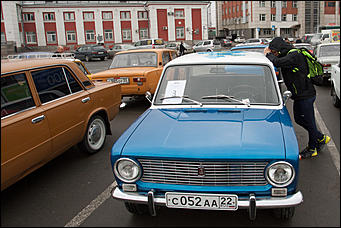 23 апрель 2016 г., Барнаул   Классика на колесах. Ежегодный сбор владельцев автомобилей ВАЗ-01