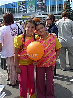 22 августа 2009 г, Барнаул   "Город Солнца" - площадка газеты "Вечерний Барнаул"