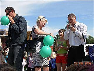 22 августа 2009 г, Барнаул   "Город Солнца" - площадка газеты "Вечерний Барнаул"