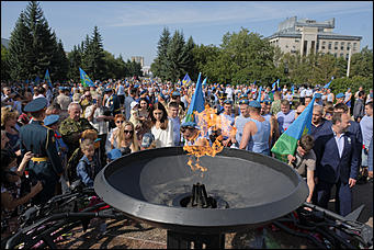 3 август 2020 г., Барнаул   Никто кроме них. В Барнауле отметили 90-летие ВДВ