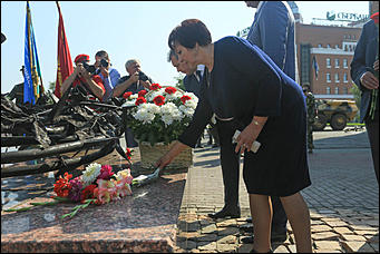 2 август 2017 г., Барнаул. Смолихина Екатерина   Кровь, огонь и пули: как отметили в Барнауле День ВДВ