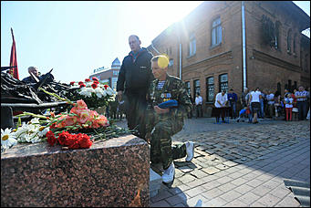 2 август 2017 г., Барнаул. Смолихина Екатерина   Кровь, огонь и пули: как отметили в Барнауле День ВДВ