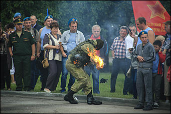 2 август 2018 г., Барнаул. Смолихина Екатерина   Горим за ВДВ: как в Барнауле отметили День десантника