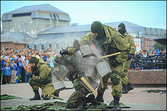 2 август 2018 г., Барнаул. Смолихина Екатерина   Горим за ВДВ: как в Барнауле отметили День десантника