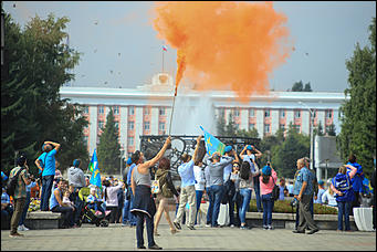 2 август 2018 г., Барнаул. Смолихина Екатерина   Горим за ВДВ: как в Барнауле отметили День десантника